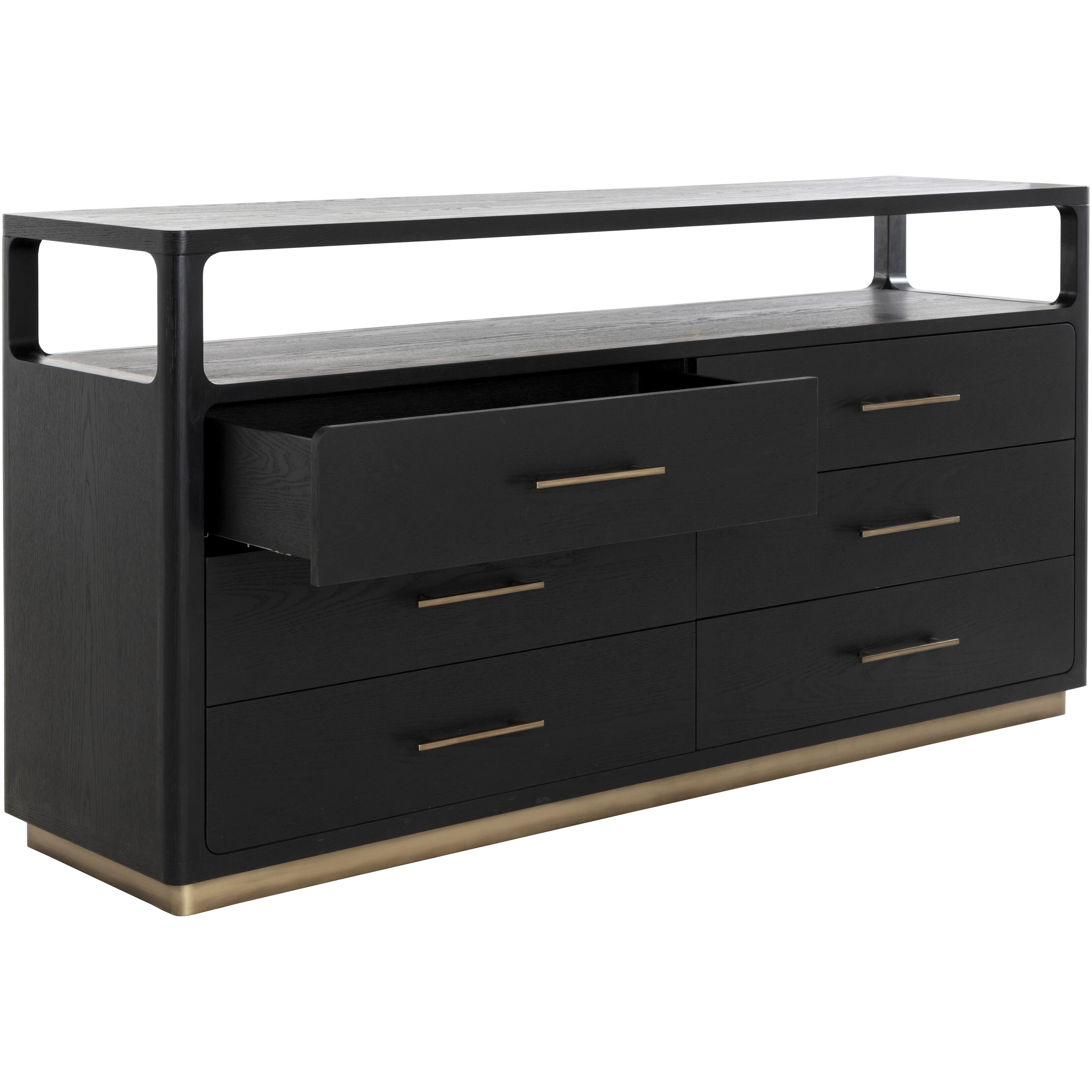 Danette Black Dresser